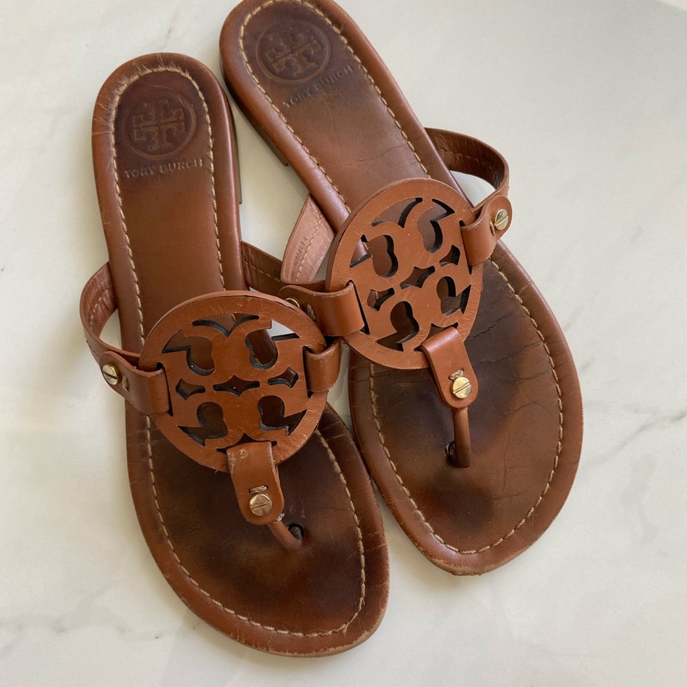 Tory Burch Miller Leather Sandal